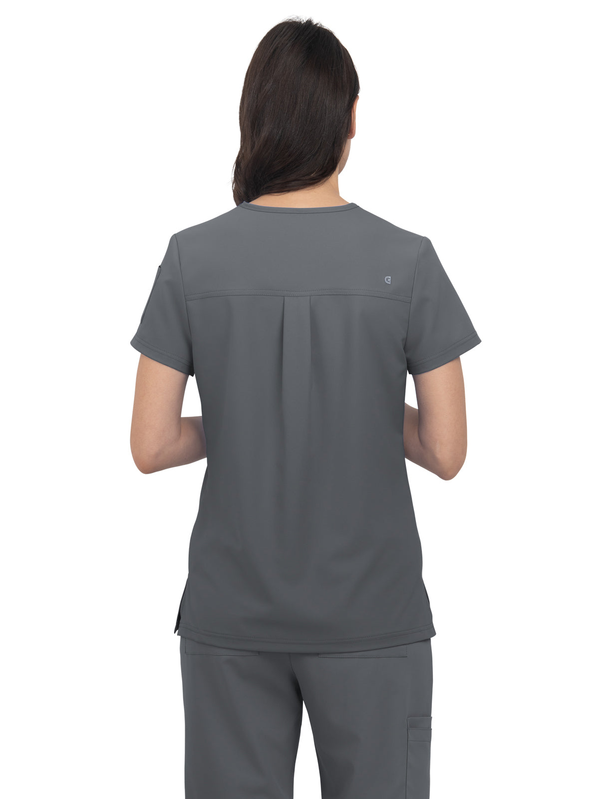 Women's 3-Pocket V-Neck Cardi Scrub Top