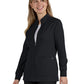 Women's 2-Pocket Zipper-Front Geneses Scrub Jacket