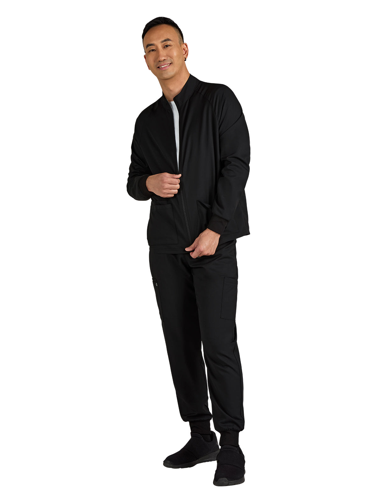 Men's 3-Pocket Zipper-Front Alpha Jacket