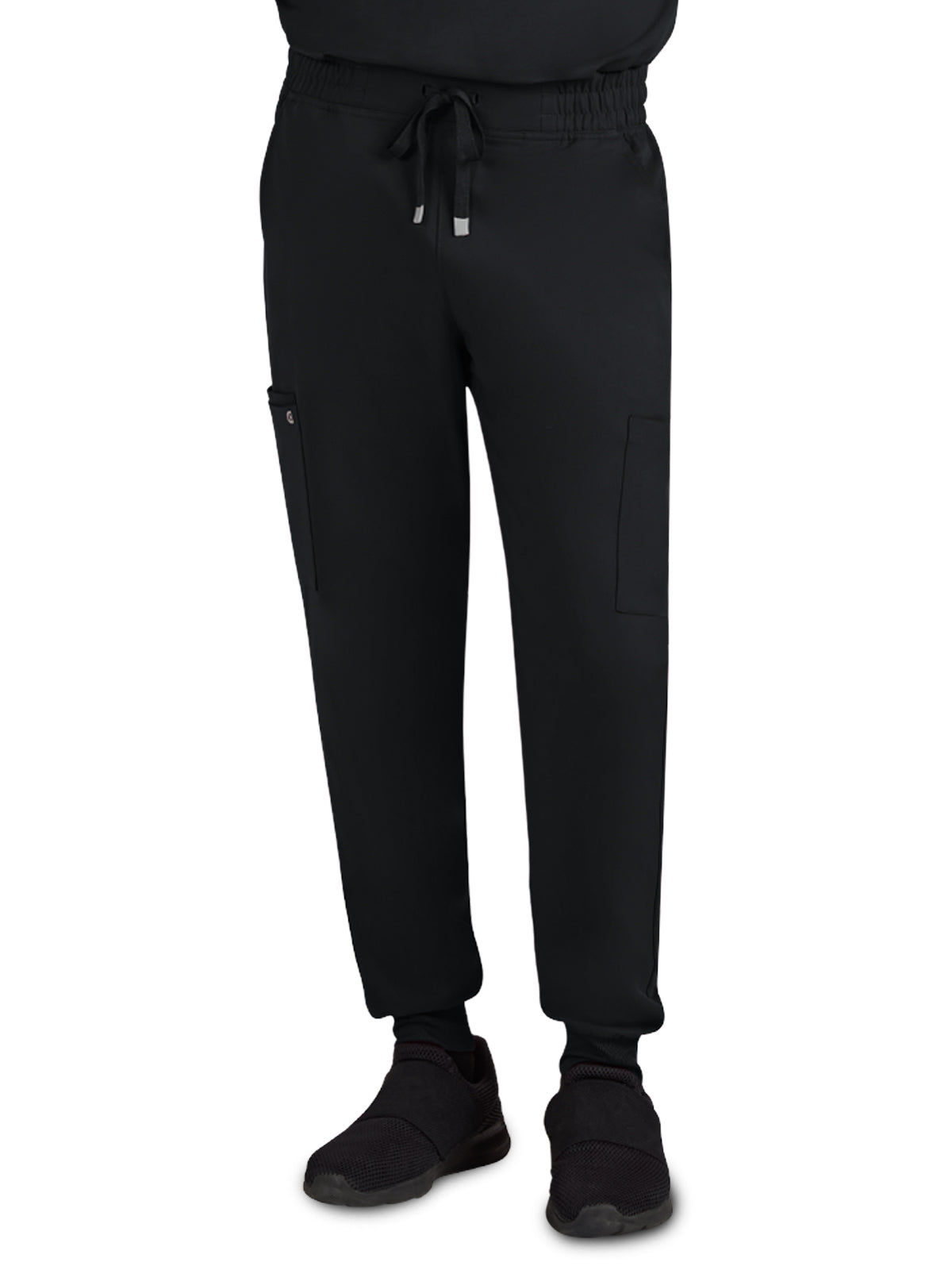 Men's Drawstring Elastic Waist Connective Jogger Pant