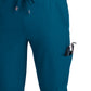 Men's Drawstring Elastic Waist Connective Jogger Pant