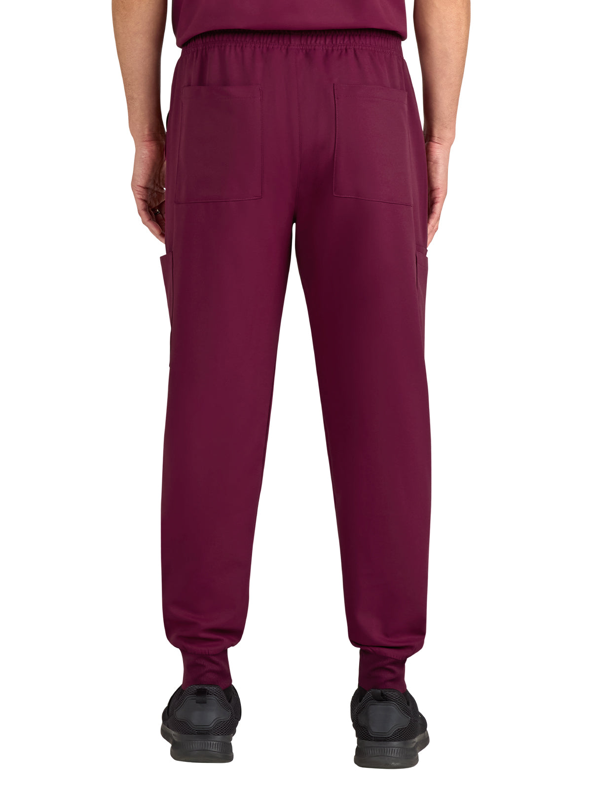 Men's Drawstring Elastic Waist Connective Jogger Pant