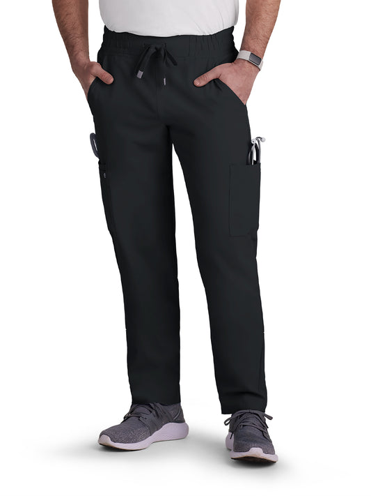 Men's 6-Pocket Drawstring Elastic Waist Neuro Pant