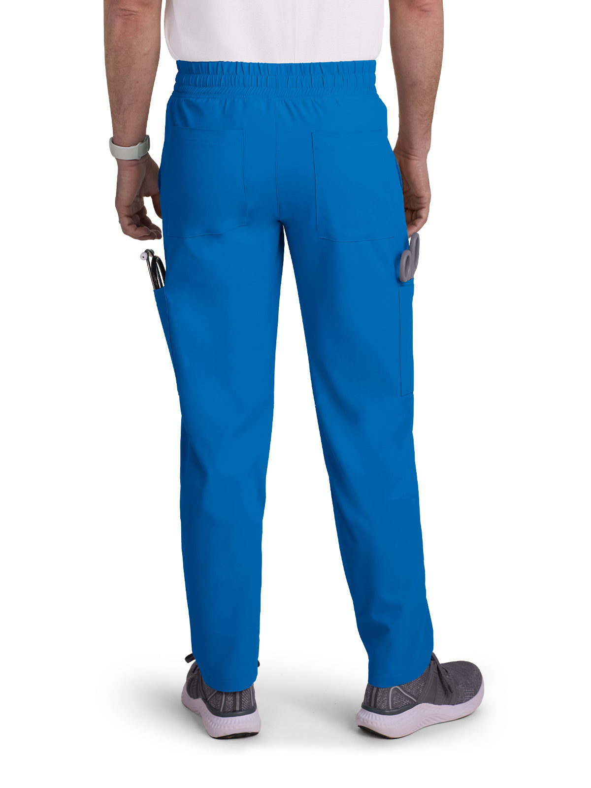 Men's 6-Pocket Drawstring Elastic Waist Neuro Pant