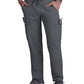 Men's 6-Pocket Drawstring Elastic Waist Neuro Scrub Pant