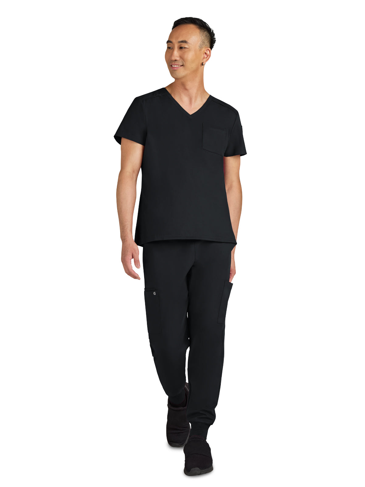 Men's Chest Pocket V-Neck Arthro Scrub Top