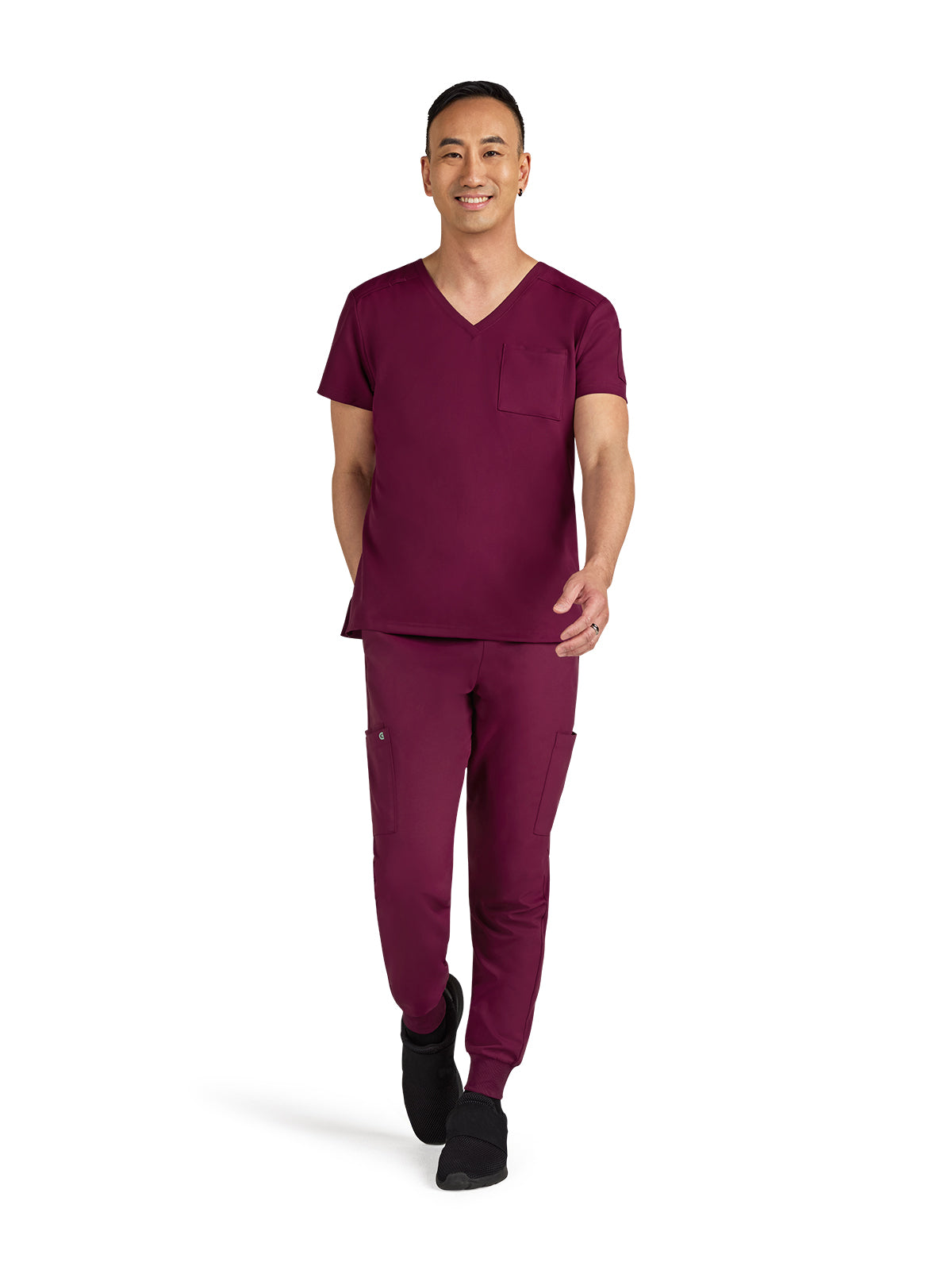 Men's Chest Pocket V-Neck Arthro Top