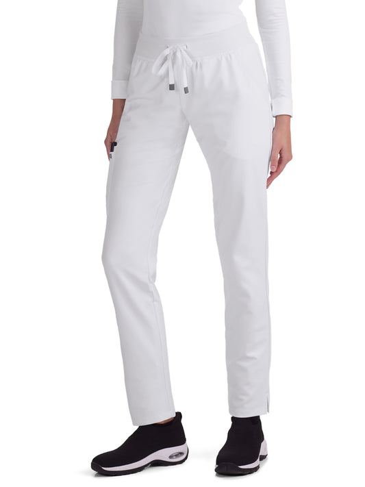 Women's 7-Pocket Drawstring Elastic Waist Atria Pant