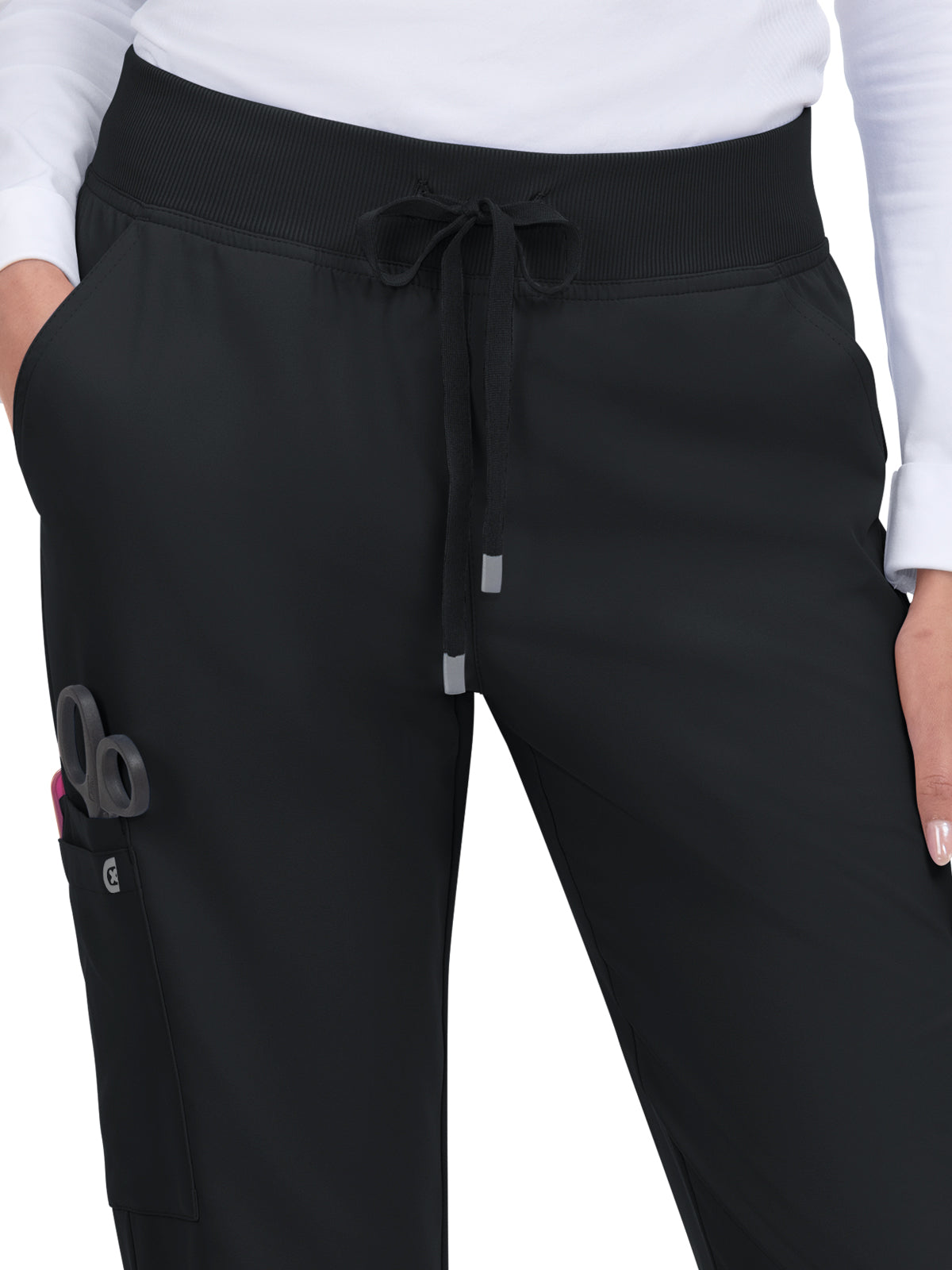 Women's 7-Pocket Drawstring Elastic Waist Atria Pant