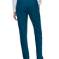 Women's 7-Pocket Drawstring Elastic Waist Atria Pant - C701 - Caribbean Blue