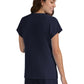 Women's Zipper Neck Ecstatic Scrub Top