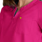 Women's Zipper Neck Ecstatic Scrub Top