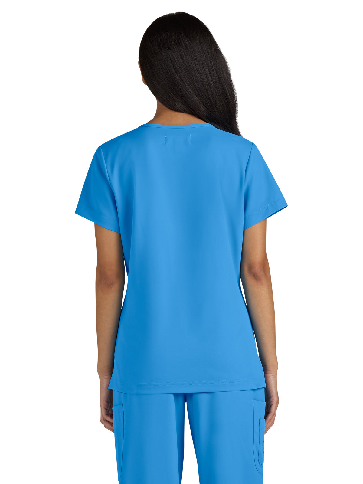 Women's 3-Pocket V-Neck Blissful Scrub Top