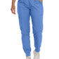 Women's 7-Pocket Mid-Rise Knit Yoga Waist Jogger Scrub Pant