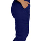 Women's 7-Pocket Mid-Rise Knit Yoga Waist Jogger Scrub Pant