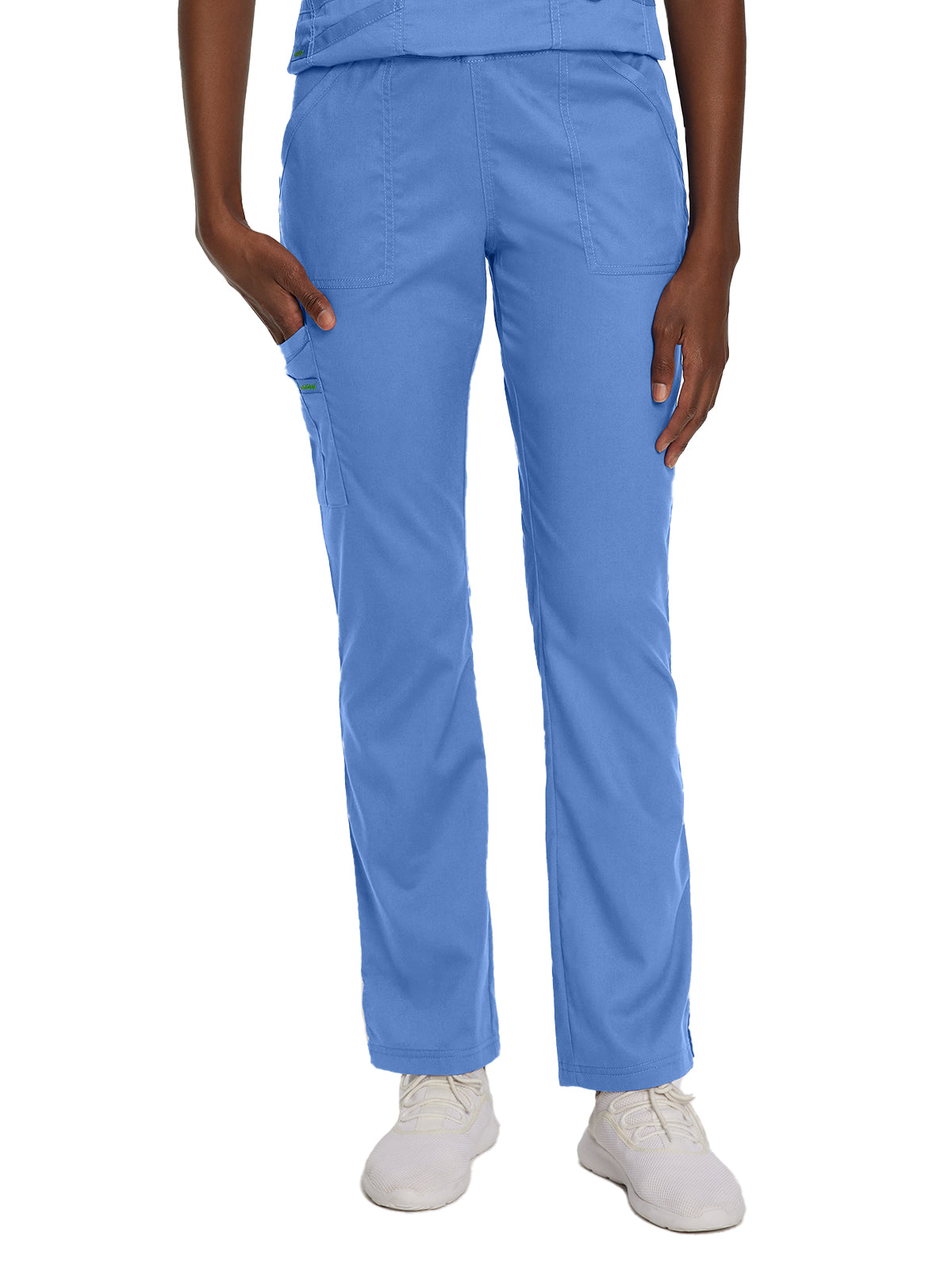 Women's 5-Pocket Straight Leg Cargo Scrub Pant