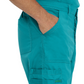 Men's 6-Pocket Straight-Leg Cargo Scrub Pant