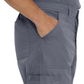 Men's 6-Pocket Straight-Leg Cargo Scrub Pant