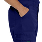 Men's 6-Pocket Straight-Leg Cargo Scrub Pant