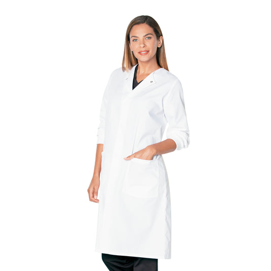 Unisex Two-Pocket 41.5" Full-Length Lab Coat