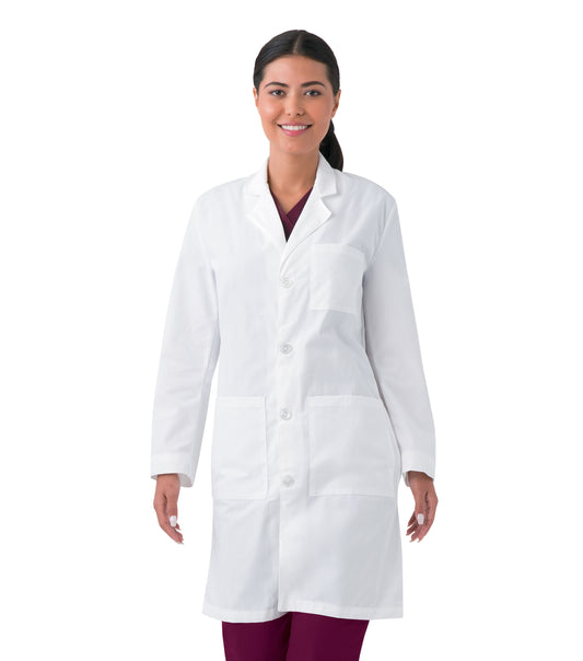 Unisex Three-Pocket 39" Full-Length Lab Coat