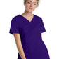 Women's 3-Pocket Mock Wrap Neck Scrub Top