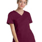 Women's 3-Pocket Mock Wrap Neck Scrub Top