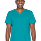 Unisex 2-Pocket Tuckable V-Neck Scrub Top