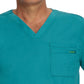 Unisex 2-Pocket Tuckable V-Neck Scrub Top