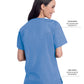Women's 3-Pocket Clean Back V-Neck Top - 70221 - Ceil Blue