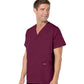 Men's 5-Pocket V-Neck Top - 7489 - Wine