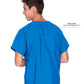 Unisex Reversible 1-Pocket V-Neck Top - 7502 - Royal Blue