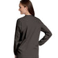 Women's 3-Pocket Crew Neck Warm-Up Jacket - 75221 - Black