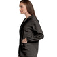 Women's 3-Pocket Crew Neck Warm-Up Jacket - 75221 - Black