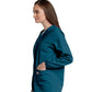 Women's 3-Pocket Crew Neck Warm-Up Jacket - 75221 - Caribbean