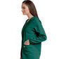 Women's 3-Pocket Crew Neck Warm-Up Jacket - 75221 - Hunter
