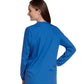Women's 3-Pocket Crew Neck Warm-Up Jacket - 75221 - Royal Blue