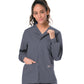 Unisex 3-Pocket Snap-Front Warm-Up Jacket