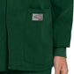 Unisex 3-Pocket Snap-Front Warm-Up Jacket