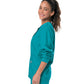 Unisex 3-Pocket Snap-Front Warm-Up Jacket - 75231 - Teal