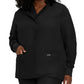 Women's 4-Pocket Crew Neck Warm-Up Scrub Jacket