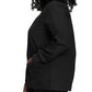 Women's 4-Pocket Crew Neck Warm-Up Jacket - 7525 - Black