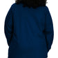 Women's 4-Pocket Crew Neck Warm-Up Jacket - 7525 - Navy