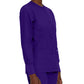 Women's 4-Pocket Crew Neck Warm-Up Jacket - 7525 - Grape