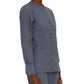 Women's 4-Pocket Crew Neck Warm-Up Jacket - 7525 - Steel Grey