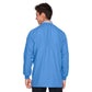 Men's 5-Pocket Crew Neck Warm-Up Jacket - 7551 - Ceil Blue