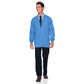 Men's 5-Pocket Crew Neck Warm-Up Jacket - 7551 - Ceil Blue