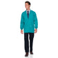Men's 5-Pocket Crew Neck Warm-Up Jacket - 7551 - Teal