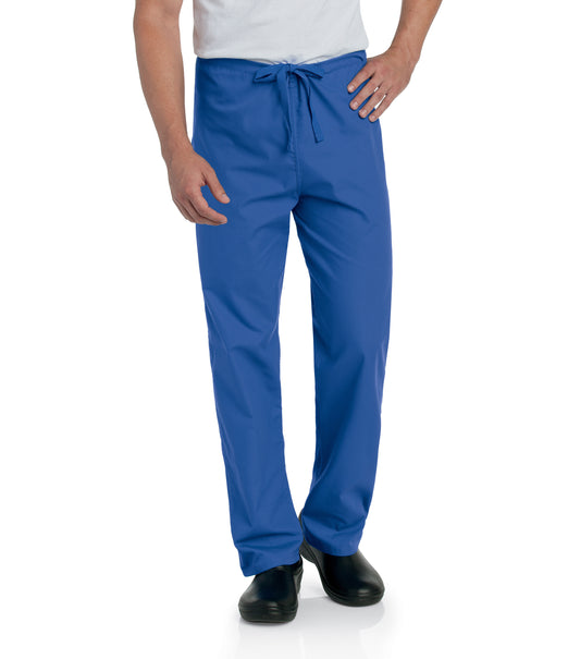 Unisex Reversible High-Rise Waist Scrub Pant