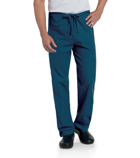 Unisex Reversible High-Rise Waist Scrub Pant